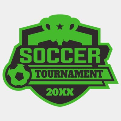 Soccer Tournament logo template 02 Thumbnail
