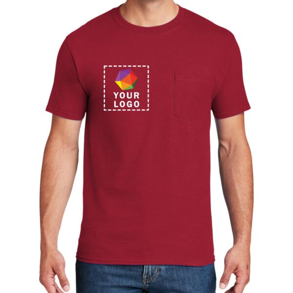 Beefy T ® 100% Cotton T Shirt with Pocket Thumbnail