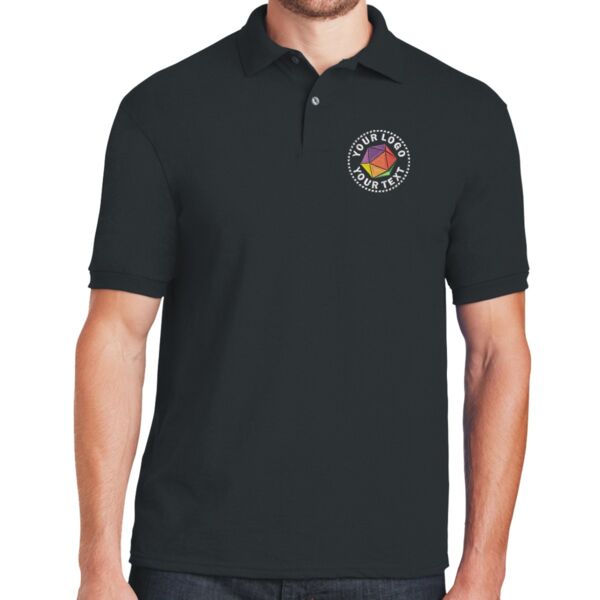 EcoSmart ® 5.2 Ounce Jersey Knit Sport Shirt Thumbnail