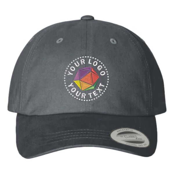 Adult Peached Cotton Twill Dad Cap Thumbnail