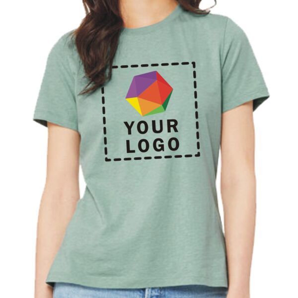 Ladies' Relaxed Heather CVC Short-Sleeve T-Shirt Thumbnail