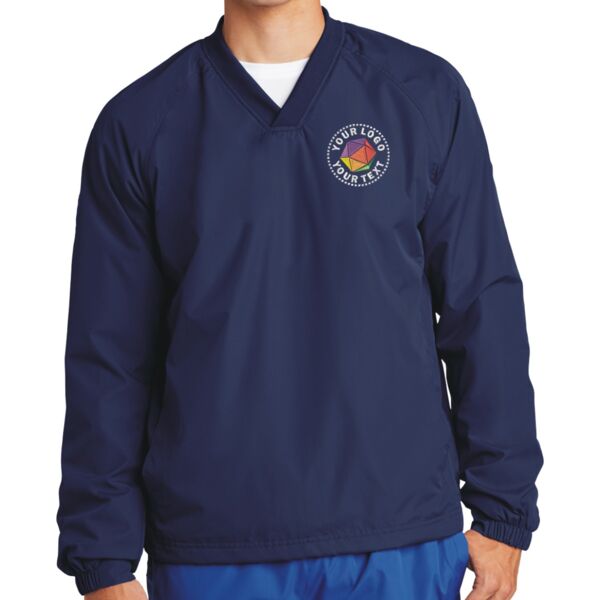 V Neck Raglan Wind Shirt Thumbnail