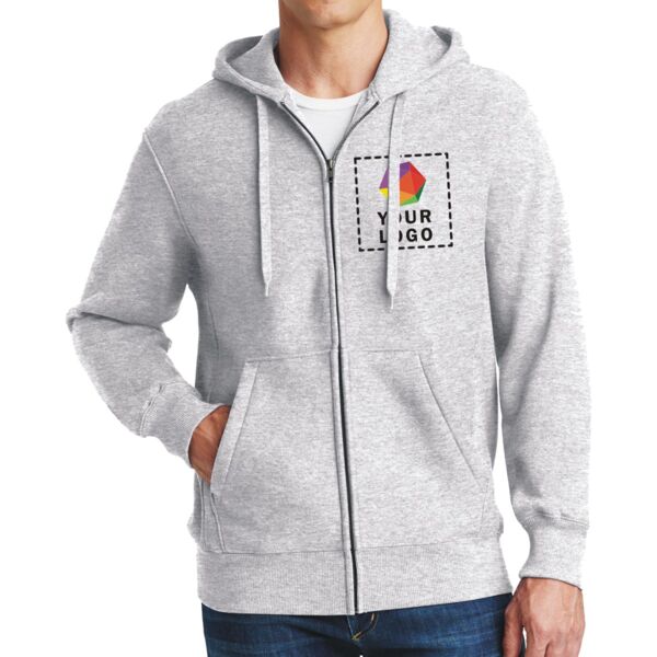 Super Heavyweight Full Zip Hooded Sweatshirt Thumbnail