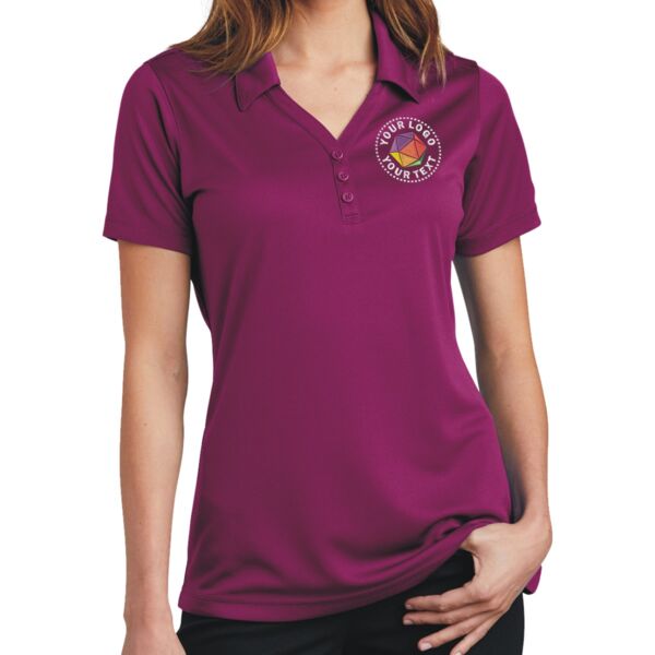 Ladies PosiCharge ® Micro Mesh Polo Thumbnail