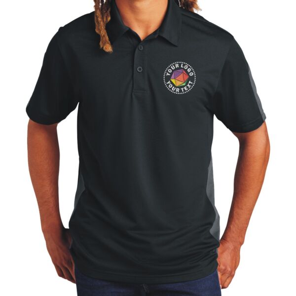 PosiCharge ® Active Textured Colorblock Polo Thumbnail