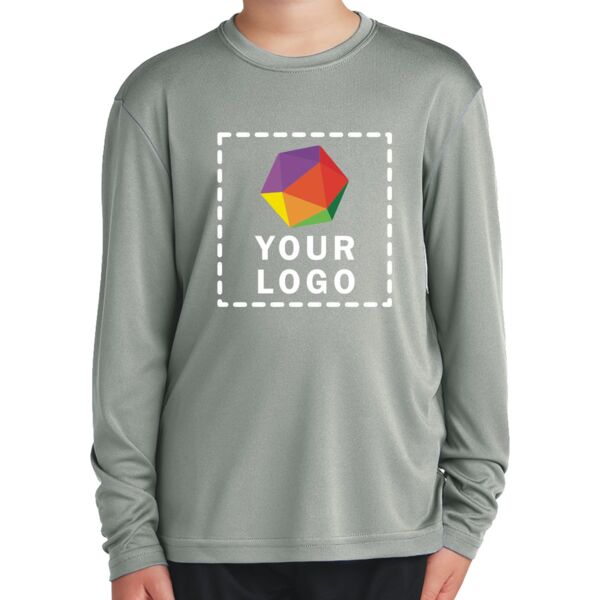 Youth Long Sleeve PosiCharge ® Competitor Tee Thumbnail