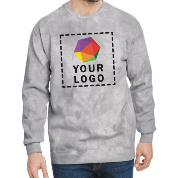 Adult Color Blast Crewneck Sweatshirt Thumbnail