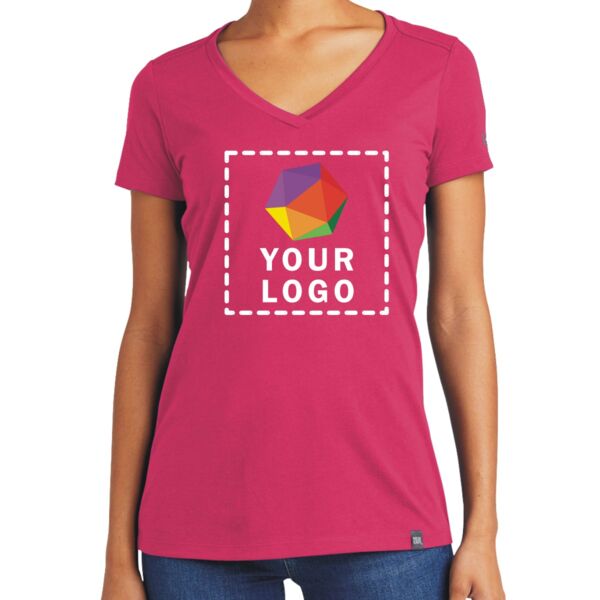 Ladies Heritage Blend V Neck Tee Thumbnail