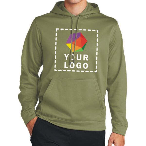 Sport Wick ® Fleece Hooded Pullover Thumbnail