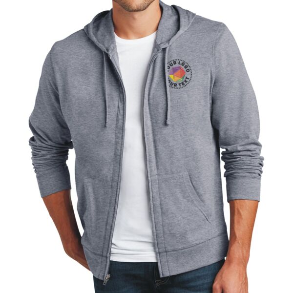 Jersey Full Zip Hoodie Thumbnail