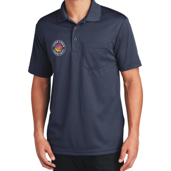 PosiCharge ® RacerMesh ® Pocket Polo Thumbnail