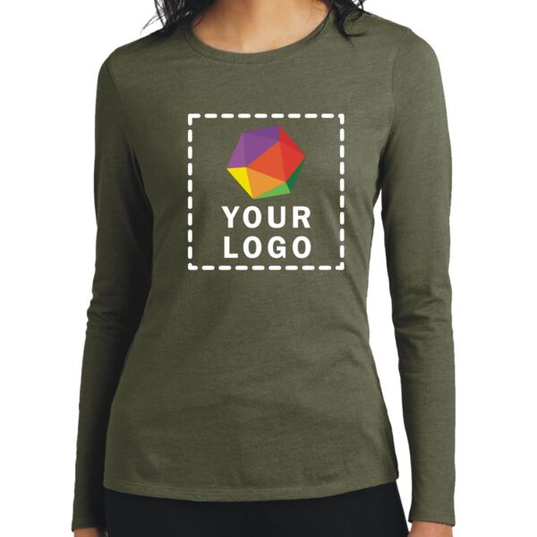 Women's Perfect Blend ® CVC Long Sleeve Tee Thumbnail