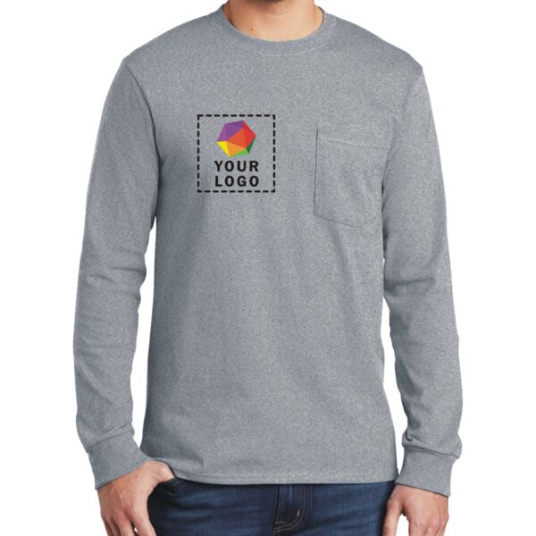Long Sleeve Essential Pocket Tee Thumbnail