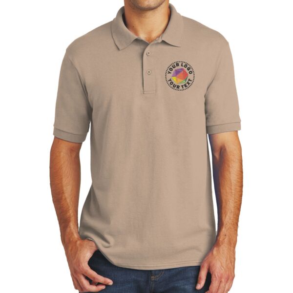 Core Blend Jersey Knit Polo Thumbnail