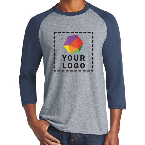 Core Blend 3/4 Sleeve Raglan Tee Thumbnail