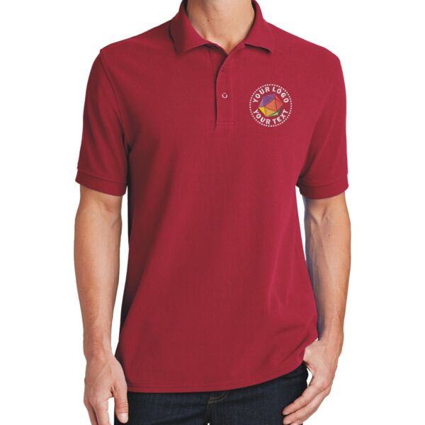 Combed Ring Spun Pique Polo Thumbnail