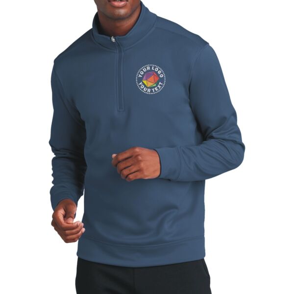 Performance Fleece 1/4 Zip Pullover Sweatshirt Thumbnail