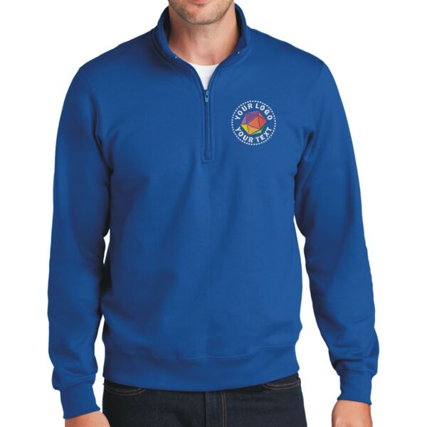 Fan Favorite Fleece 1/4 Zip Pullover Sweatshirt Thumbnail