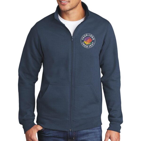 Core Fleece Cadet Full Zip Sweatshirt Thumbnail