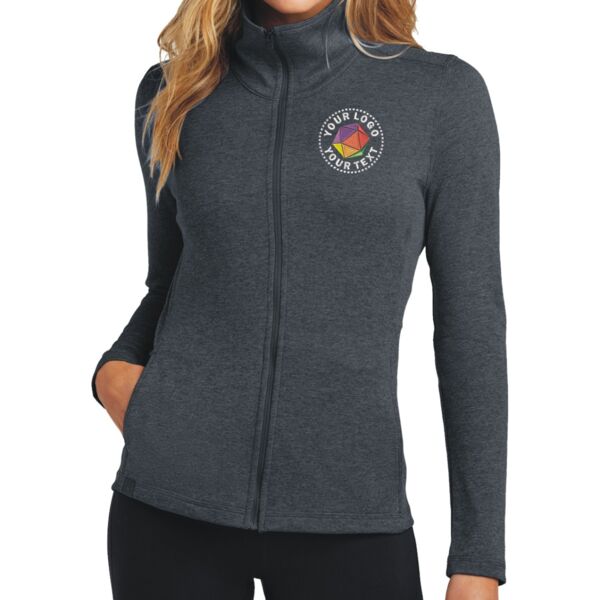 Ladies Pixel Full Zip Thumbnail