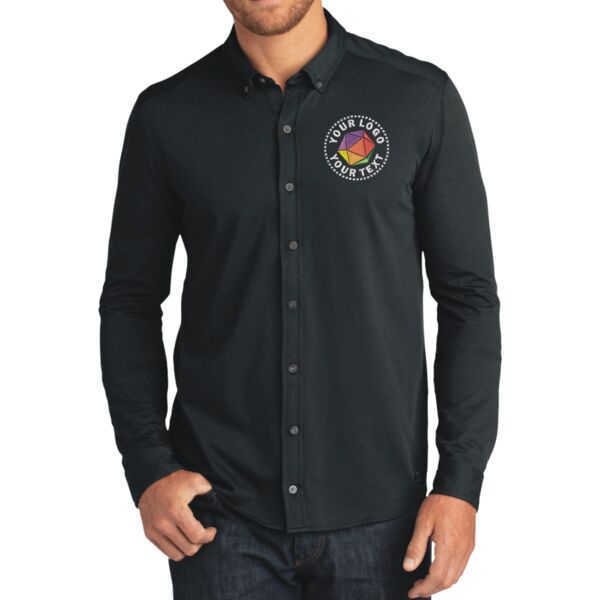 Code Stretch Long Sleeve Button Up Thumbnail