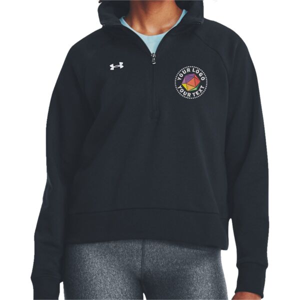 Under Armour Ladies' Rival Fleece Quarter-Zip Thumbnail