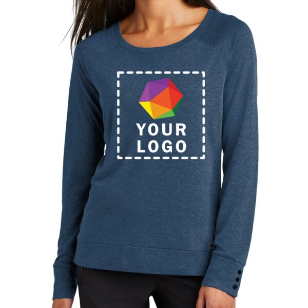 Ladies Command Long Sleeve Scoop Neck Thumbnail