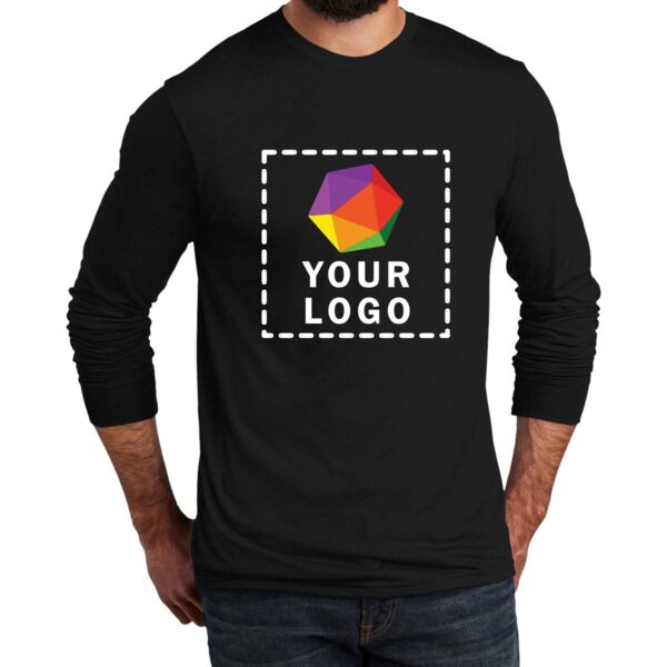 Unisex Tri Blend Long Sleeve Tee Thumbnail
