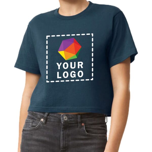 Ladies' Fine Jersey Boxy T-Shirt Thumbnail