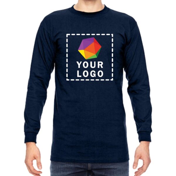 Adult 6.1 oz., 100% Cotton Long Sleeve T-Shirt Thumbnail