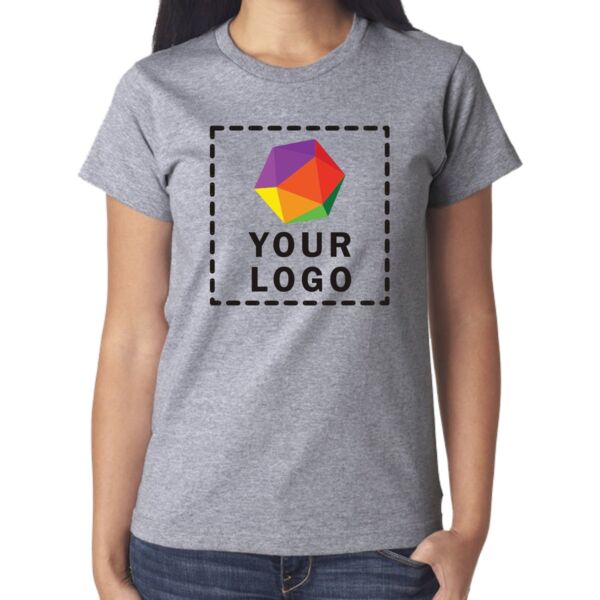 Ladies' 6.1 oz., 100% Cotton T-Shirt Thumbnail