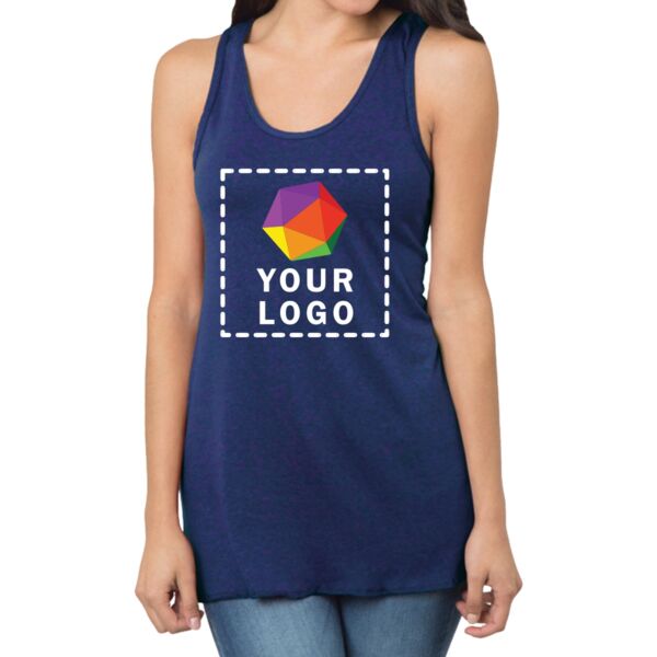 Ladies' 4.2 oz., Triblend Racerback Tank Top Thumbnail