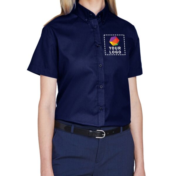 Ladies' Optimum Short-Sleeve Twill Shirt Thumbnail