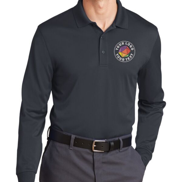 Select Snag Proof Long Sleeve Polo Thumbnail