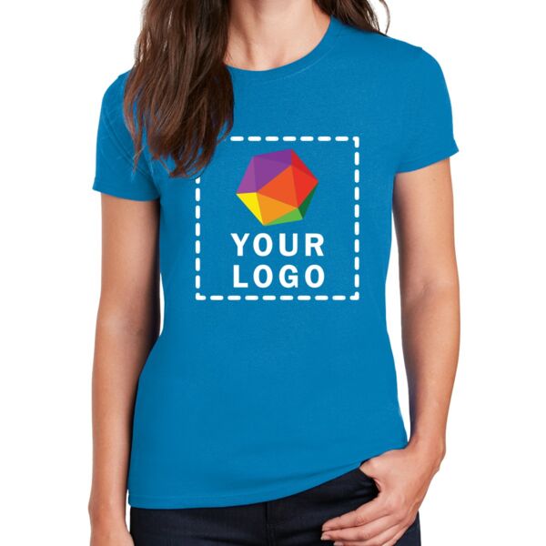 Ladies Ultra Cotton ® 100% US Cotton T Shirt Thumbnail