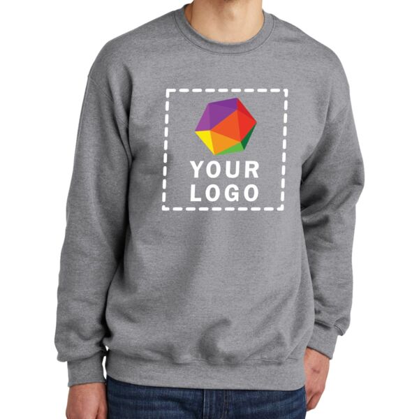 Adult Softstyle® Fleece Crew Sweatshirt Thumbnail