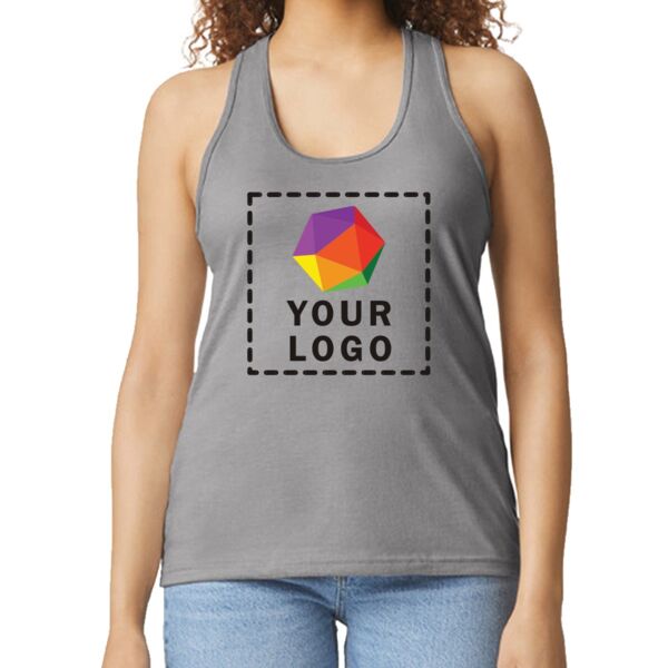 Ladies' Softstyle CVC Racerback Tank Thumbnail
