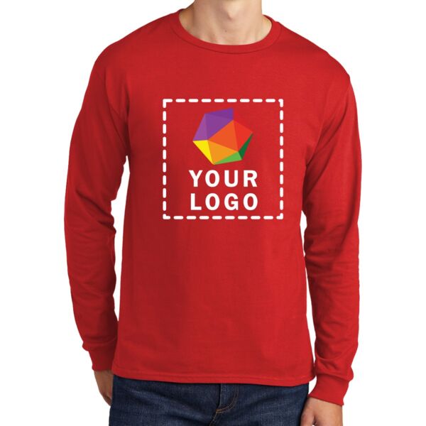 Essential T 100% Cotton Long Sleeve T Shirt Thumbnail