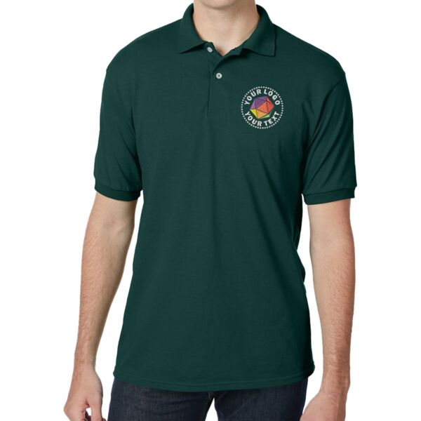 Adult 50/50 EcoSmart® Jersey Knit Polo Thumbnail