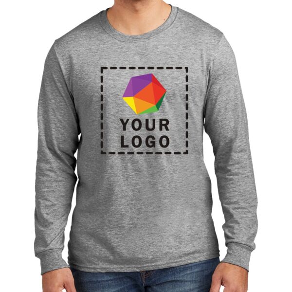 Premium Blend Ring Spun Long Sleeve T Shirt Thumbnail