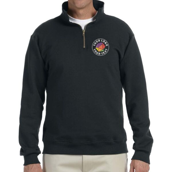 Adult Super Sweats® NuBlend® Fleece Quarter-Zip Pullover Thumbnail