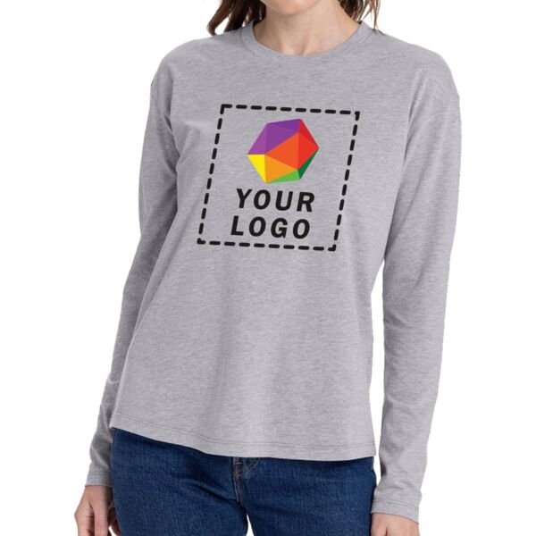 Ladies' Relaxed Long Sleeve T-Shirt Thumbnail