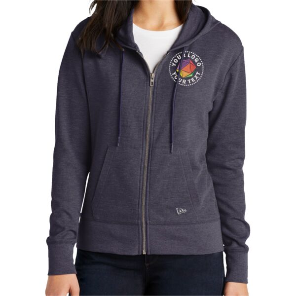 Ladies Thermal Full Zip Hoodie Thumbnail