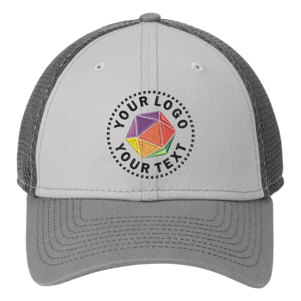 Stretch Mesh Contrast Stitch Cap Thumbnail