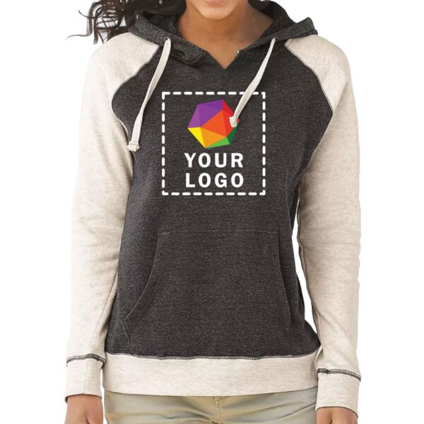 Women’s Harper Raglan Hooded Sweatshirt Thumbnail