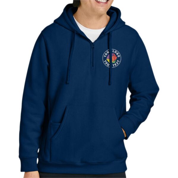 Unisex Zone HydroSport™  Heavyweight Quarter-Zip Hooded Sweatshirt Thumbnail
