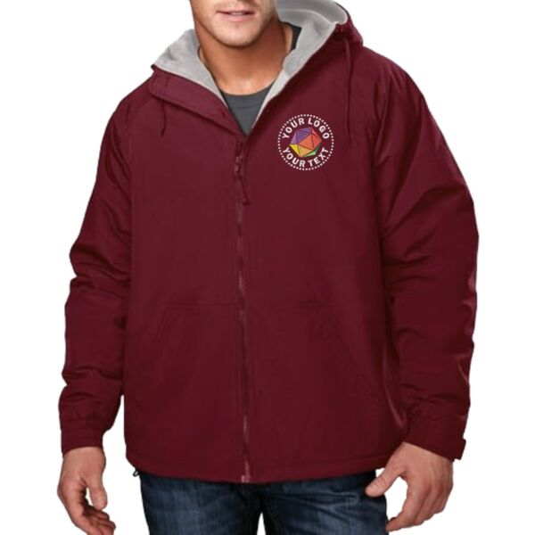 Hooded Taffeta Jacket Thumbnail