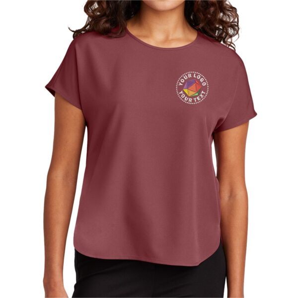 Women's Stretch Crepe Crew Thumbnail