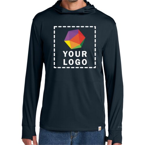 Force ® Sun Defender Long Sleeve Hooded T Shirt - Printed Thumbnail