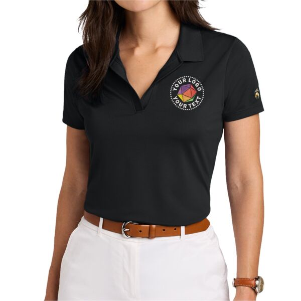 Women's Mesh Pique Performance Polo Thumbnail